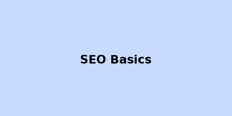 SEO Basics