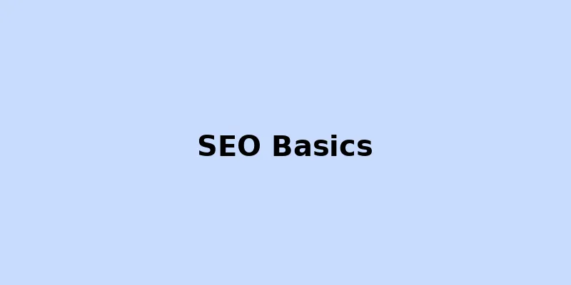 SEO Basics
